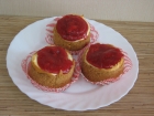 Пирожное Чизкейк клубничный (вес 140-160г)